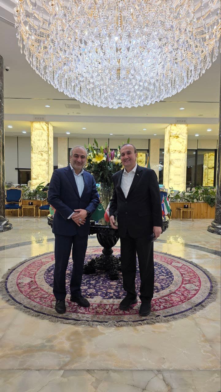 دیدار با رئیس اتاق بازرگانی  قزاقستان